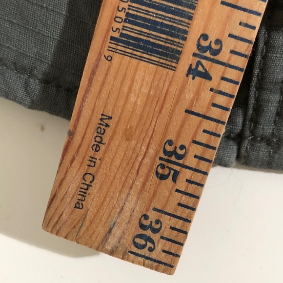 Levi's Men's Charcoal gray green long sleeve sherpa lined Shirt Jacket sz Large - Picture 10 of 16